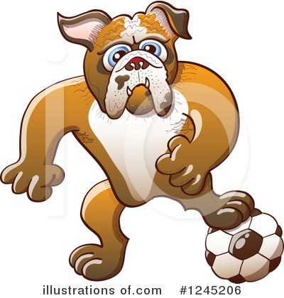 Royalty-Free (RF) Soccer Clipart Illustration by Zooco - Stock Sample #1245206