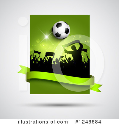 Royalty-Free (RF) Soccer Clipart Illustration by KJ Pargeter - Stock Sample #1246684