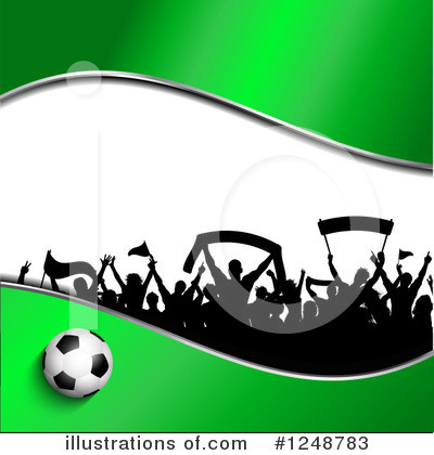 Royalty-Free (RF) Soccer Clipart Illustration by KJ Pargeter - Stock Sample #1248783