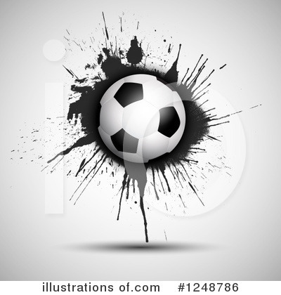 Royalty-Free (RF) Soccer Clipart Illustration by KJ Pargeter - Stock Sample #1248786