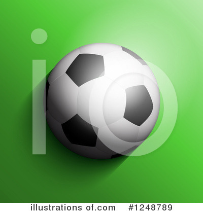 Royalty-Free (RF) Soccer Clipart Illustration by KJ Pargeter - Stock Sample #1248789
