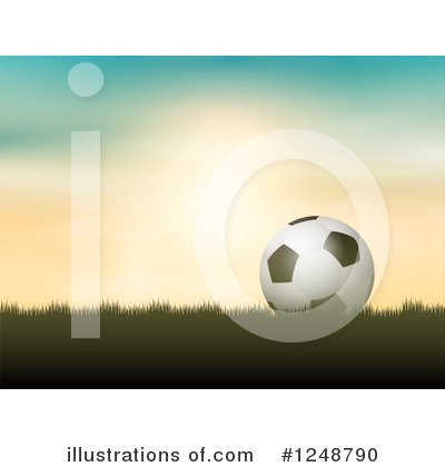 Royalty-Free (RF) Soccer Clipart Illustration by KJ Pargeter - Stock Sample #1248790