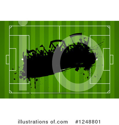 Royalty-Free (RF) Soccer Clipart Illustration by KJ Pargeter - Stock Sample #1248801