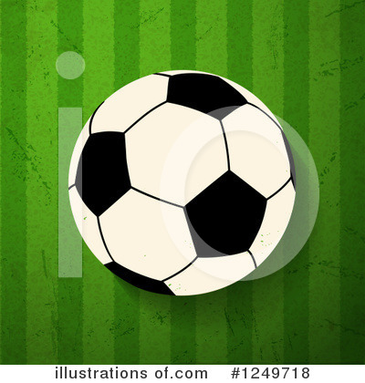 Royalty-Free (RF) Soccer Clipart Illustration by elaineitalia - Stock Sample #1249718