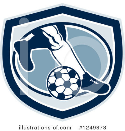 Royalty-Free (RF) Soccer Clipart Illustration by patrimonio - Stock Sample #1249878