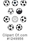 Soccer Clipart #1249956 by Vector Tradition SM
