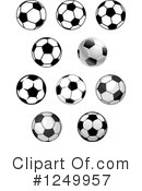 Soccer Clipart #1249957 by Vector Tradition SM