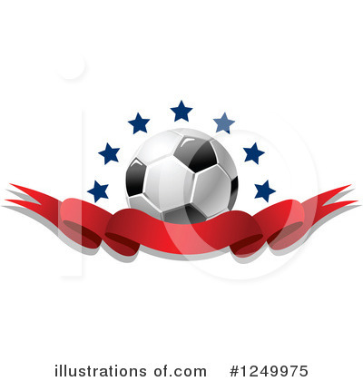 Royalty-Free (RF) Soccer Clipart Illustration by Vector Tradition SM - Stock Sample #1249975