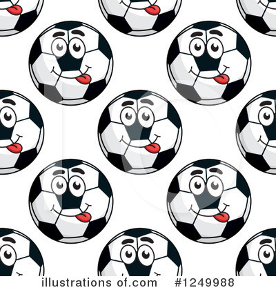 Royalty-Free (RF) Soccer Clipart Illustration by Vector Tradition SM - Stock Sample #1249988