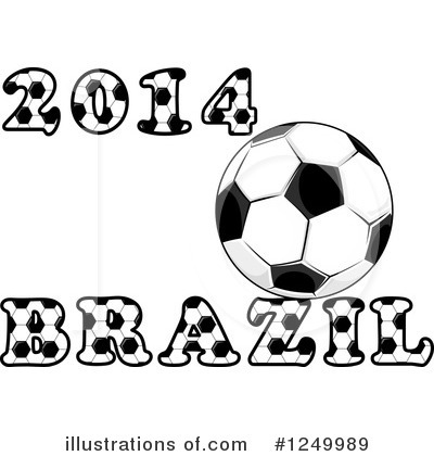 Royalty-Free (RF) Soccer Clipart Illustration by Vector Tradition SM - Stock Sample #1249989