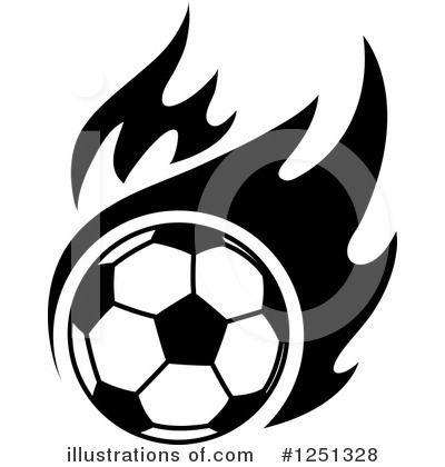 Royalty-Free (RF) Soccer Clipart Illustration by Vector Tradition SM - Stock Sample #1251328
