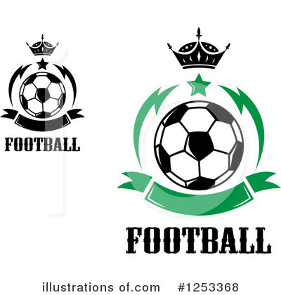Royalty-Free (RF) Soccer Clipart Illustration by Vector Tradition SM - Stock Sample #1253368