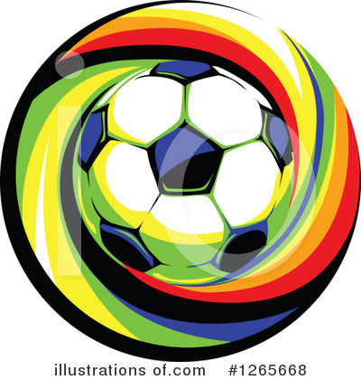 Royalty-Free (RF) Soccer Clipart Illustration by Chromaco - Stock Sample #1265668