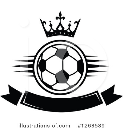 Football Clipart #1268589 by Vector Tradition SM
