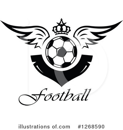 Royalty-Free (RF) Soccer Clipart Illustration by Vector Tradition SM - Stock Sample #1268590