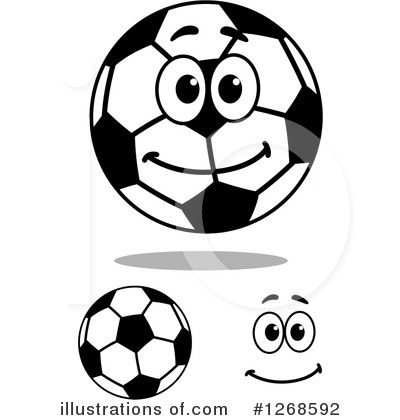 Royalty-Free (RF) Soccer Clipart Illustration by Vector Tradition SM - Stock Sample #1268592
