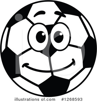 Royalty-Free (RF) Soccer Clipart Illustration by Vector Tradition SM - Stock Sample #1268593