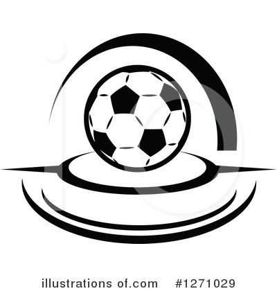 Royalty-Free (RF) Soccer Clipart Illustration by Vector Tradition SM - Stock Sample #1271029