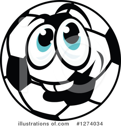 Royalty-Free (RF) Soccer Clipart Illustration by Vector Tradition SM - Stock Sample #1274034