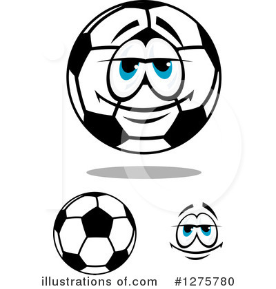 Royalty-Free (RF) Soccer Clipart Illustration by Vector Tradition SM - Stock Sample #1275780