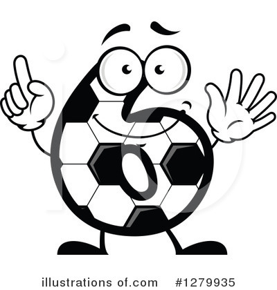 Royalty-Free (RF) Soccer Clipart Illustration by Vector Tradition SM - Stock Sample #1279935
