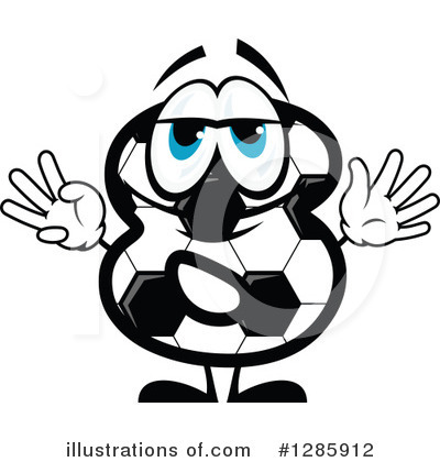 Royalty-Free (RF) Soccer Clipart Illustration by Vector Tradition SM - Stock Sample #1285912