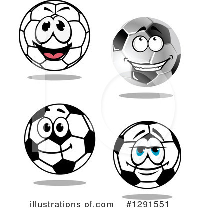 Royalty-Free (RF) Soccer Clipart Illustration by Vector Tradition SM - Stock Sample #1291551