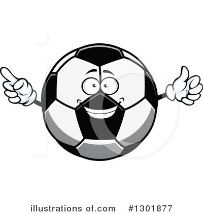 Royalty-Free (RF) Soccer Clipart Illustration by Vector Tradition SM - Stock Sample #1301877