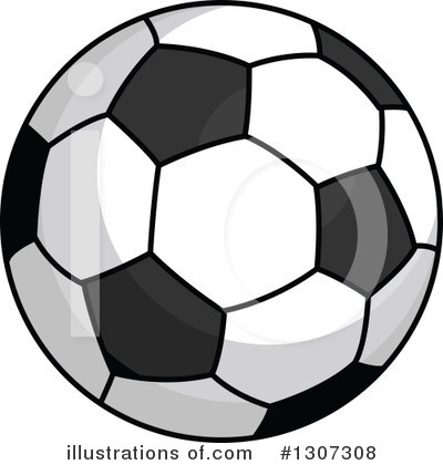 Royalty-Free (RF) Soccer Clipart Illustration by Vector Tradition SM - Stock Sample #1307308