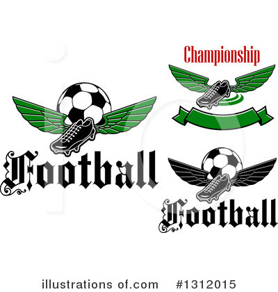 Royalty-Free (RF) Soccer Clipart Illustration by Vector Tradition SM - Stock Sample #1312015