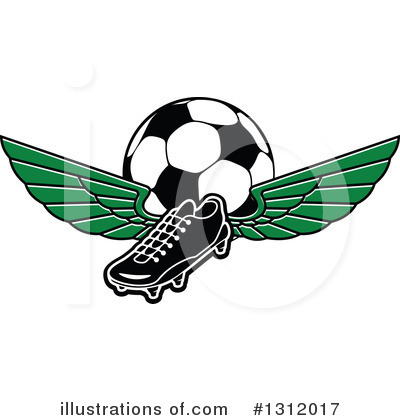 Soccer Clipart #1312017 by Vector Tradition SM