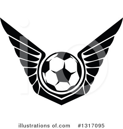 Soccer Clipart #1317095 by Vector Tradition SM