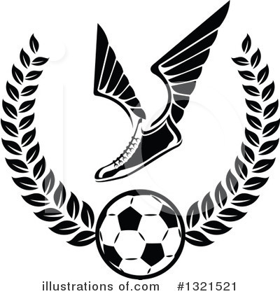 Soccer Clipart #1321521 by Vector Tradition SM