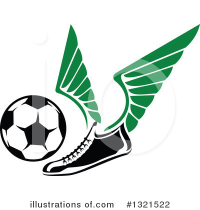 Soccer Clipart #1321522 by Vector Tradition SM