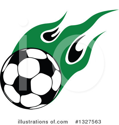 Royalty-Free (RF) Soccer Clipart Illustration by Vector Tradition SM - Stock Sample #1327563