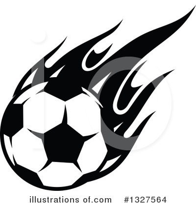 Royalty-Free (RF) Soccer Clipart Illustration by Vector Tradition SM - Stock Sample #1327564