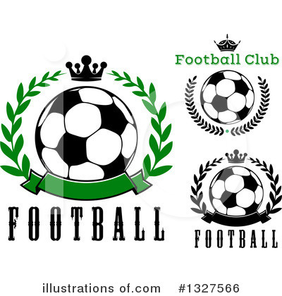 Royalty-Free (RF) Soccer Clipart Illustration by Vector Tradition SM - Stock Sample #1327566