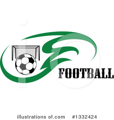 Royalty-Free (RF) Soccer Clipart Illustration by Vector Tradition SM - Stock Sample #1332424