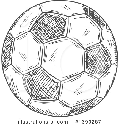 Royalty-Free (RF) Soccer Clipart Illustration by Vector Tradition SM - Stock Sample #1390267