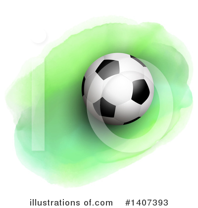 Royalty-Free (RF) Soccer Clipart Illustration by KJ Pargeter - Stock Sample #1407393