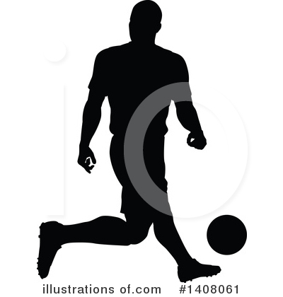 Royalty-Free (RF) Soccer Clipart Illustration by AtStockIllustration - Stock Sample #1408061