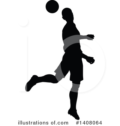 Royalty-Free (RF) Soccer Clipart Illustration by AtStockIllustration - Stock Sample #1408064