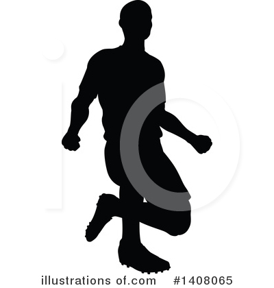 Royalty-Free (RF) Soccer Clipart Illustration by AtStockIllustration - Stock Sample #1408065