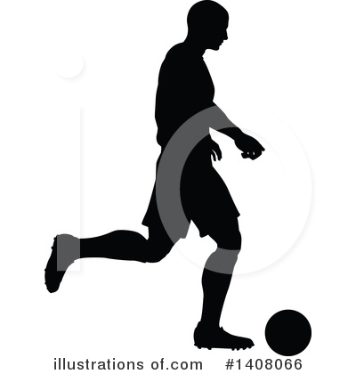 Royalty-Free (RF) Soccer Clipart Illustration by AtStockIllustration - Stock Sample #1408066