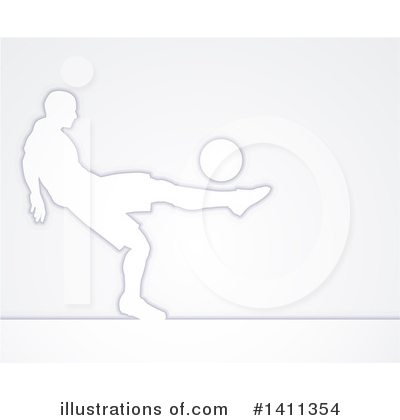 Royalty-Free (RF) Soccer Clipart Illustration by AtStockIllustration - Stock Sample #1411354