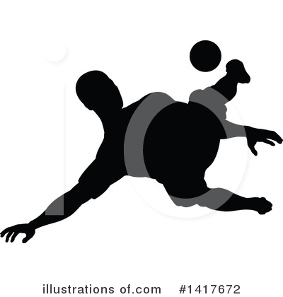 Royalty-Free (RF) Soccer Clipart Illustration by AtStockIllustration - Stock Sample #1417672