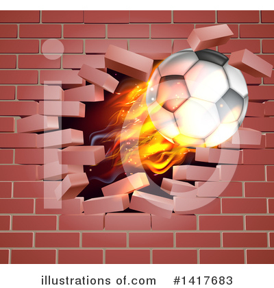 Royalty-Free (RF) Soccer Clipart Illustration by AtStockIllustration - Stock Sample #1417683