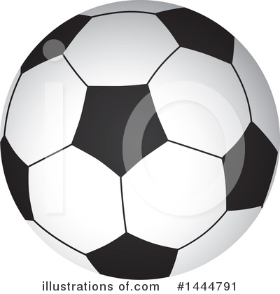 Royalty-Free (RF) Soccer Clipart Illustration by ColorMagic - Stock Sample #1444791