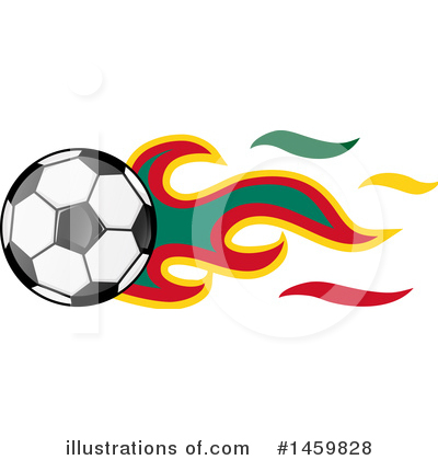 Royalty-Free (RF) Soccer Clipart Illustration by Domenico Condello - Stock Sample #1459828