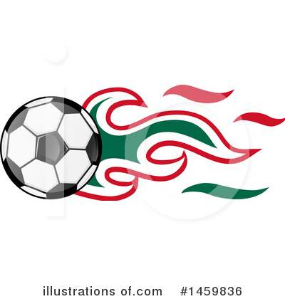 Royalty-Free (RF) Soccer Clipart Illustration by Domenico Condello - Stock Sample #1459836